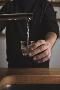 glass of clear water